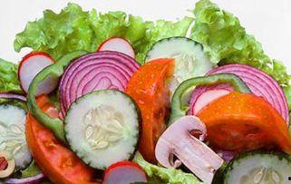 蔬瓜和鱼同时吃